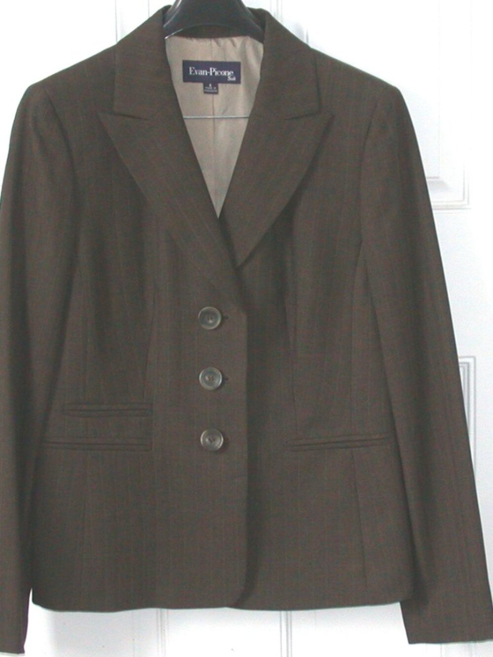2 Pc Evan Piccone St. Morritz Loden Pant Suit Sz 6 NWT
